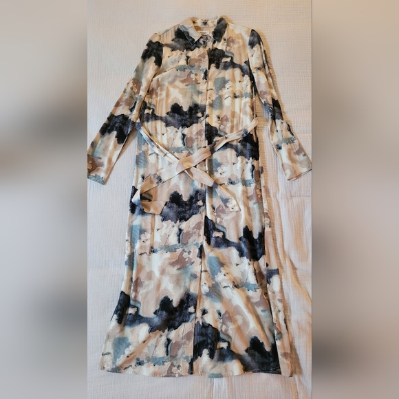 Minimum Sagebrush Green Midi Dress Size 34 - Picture 3 of 7